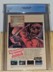Uncanny X-Men #189 (1984) - CGC 9.8 White Pages - back cover