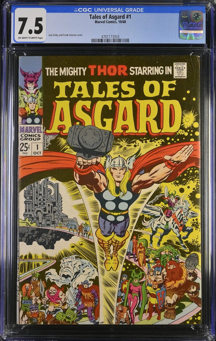 Tales of Asgard (1968) 1 (1968) - CGC 7.5 Off-White to White Pages