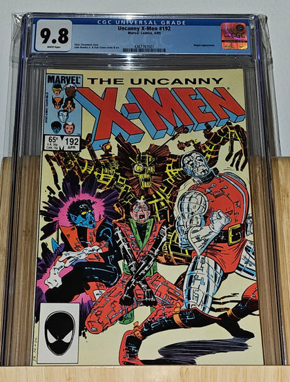 Uncanny X-Men 192 (1985) - CGC 9.8 White Pages
