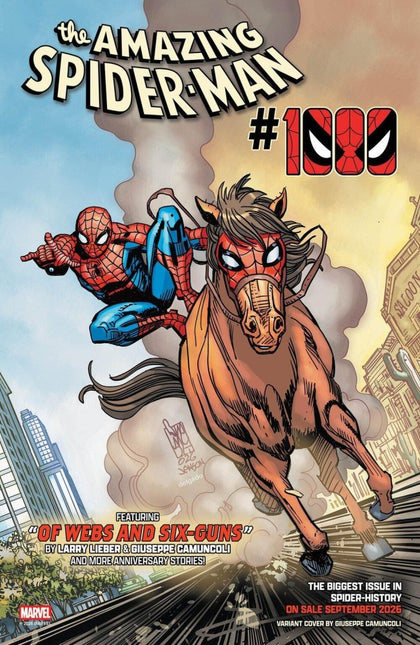 The Amazing Spider-Man 1000 (2026) - Giuseppe Camuncoli Variant