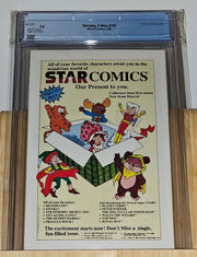 Uncanny X-Men #193 (1985) - CGC 9.8 White Pages - back cover