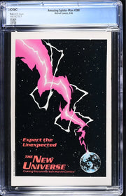 The Amazing Spider-Man #280 (1986) - CGC 9.6 White Pages - back cover
