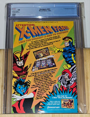 The Avengers #357 (1992) - CGC 9.8 White Pages - back cover