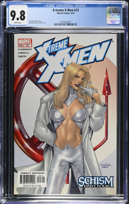 X-Treme X-Men 23 (2003) - CGC 9.8 White Pages
