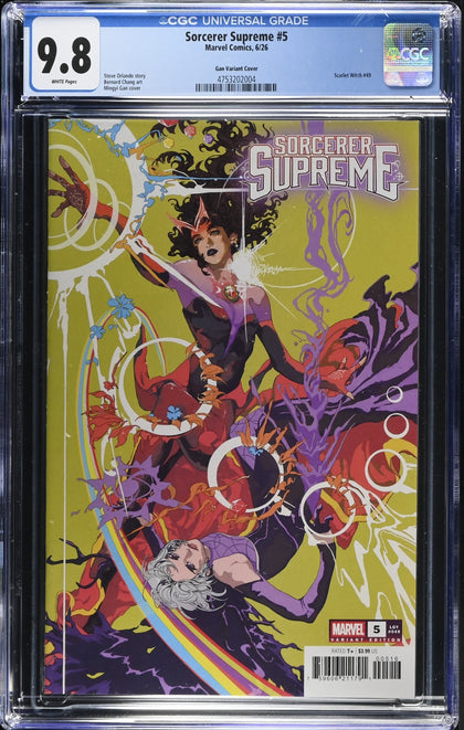 Sorcerer Supreme 5 (2026) - Mingyi Gan Incentive Variant (1:25) - CGC 9.8 White Pages