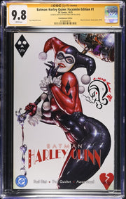 Batman: Harley Quinn #1 (2025) - Kyuyong Eom NYCC Exclusive Facsimile Variant - CGC Signature Series 9.8 White Pages - front cover