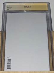 X-Men: Red #1 (2018) - Variant Blank Cover - CGC Signature Series 9.8 White Pages - back cover