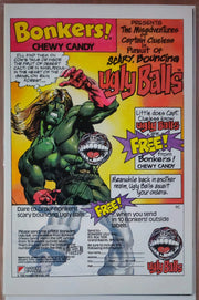 Web of Spider-Man #26 (1987) - back cover