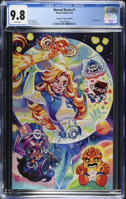 Marvel Rivals (2025) 1 (2025) - Rian Gonzales C2E2 Exclusive Virgin Variant - CGC 9.8 White Pages