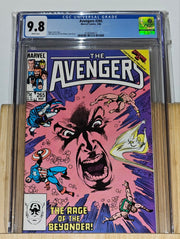 The Avengers #265 (1985) - CGC 9.8 White Pages - front cover