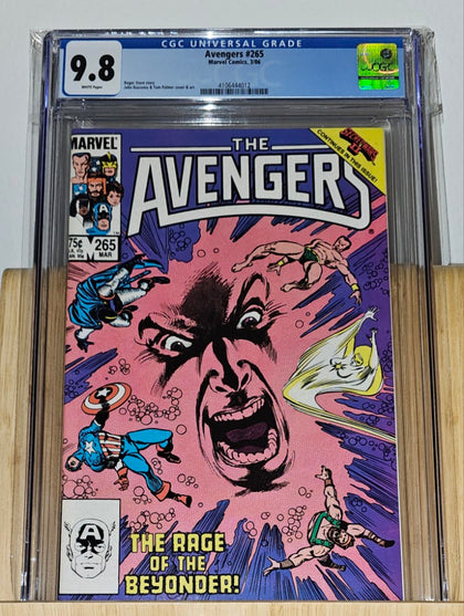 The Avengers 265 (1985) - CGC 9.8 White Pages