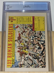 Thor #154 (1968) - CGC 9.8 White Pages - back cover